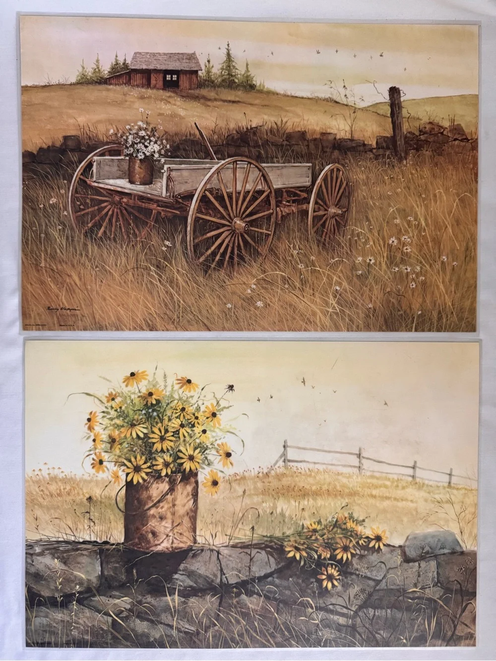 Vintage these placemats